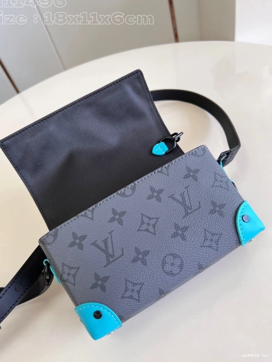 WIS LOUIS Wearable VUITTON Steamer Wallet-18*11*6.5CM 0807